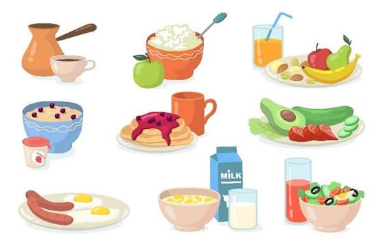 Perbedeaan makanan sehat